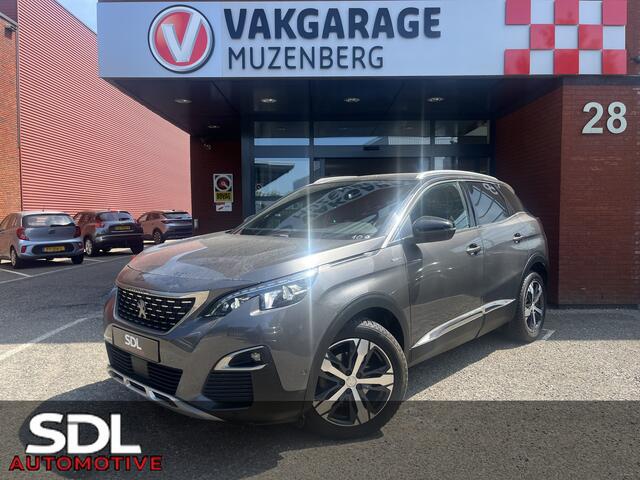 Peugeot 3008 1.2 PureTech GT Line // DODEHOEK // HALF LEDER // CAMERA+SENSOREN // NAVI+CARPLAY // LED //