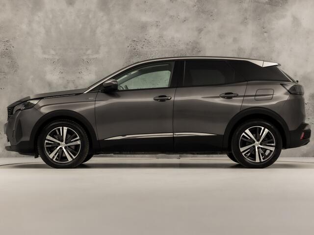 Peugeot 3008 1.6 HYbrid 225 Allure Sport 225Pk Automaat (APPLE CARPLAY, GROOT NAVI, 360 CAMERA, LEDER, KEYLESS, SPORTSTOELEN, GETINT GLAS, LANE ASSIST, NIEUWSTAAT)