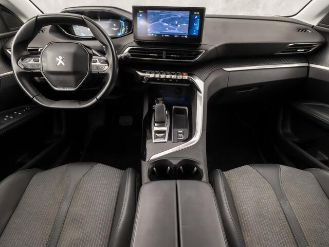 Peugeot 3008 1.6 HYbrid 225 Allure Sport 225Pk Automaat (APPLE CARPLAY, GROOT NAVI, 360 CAMERA, LEDER, KEYLESS, SPORTSTOELEN, GETINT GLAS, LANE ASSIST, NIEUWSTAAT)