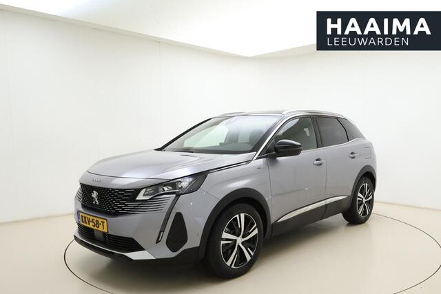 Peugeot 3008 1.6 HYbrid4 300 GT | Panoramadak | Achteruitrijcamera | Cruise control | Stuurversnellingen | Apple carplay/Android auto | Navigatie | Interieurverlichting | Stof/Leren bekleding | Climate control | Dodehoekdetectie | Stuurbediening |