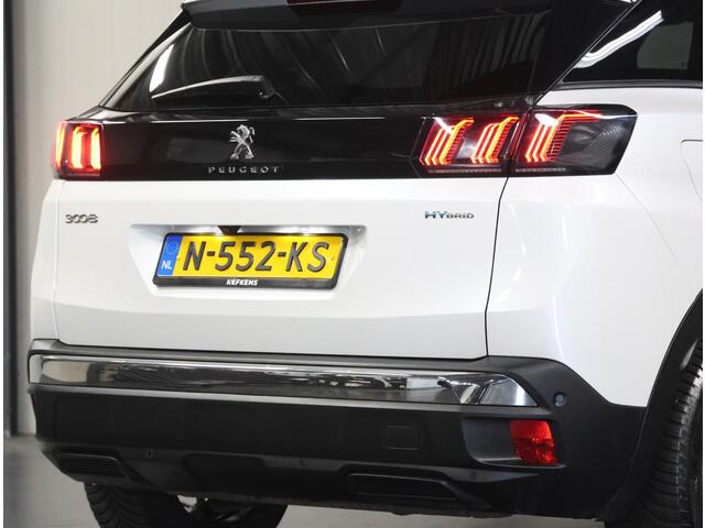 Peugeot 3008 1.6 HYbrid 225PK Blue Lease Allure | 2de eigenaar | Navigatie | Camera | LMV | Adaptief Cruise Control | AppleCarPlay/AndroidAuto | Climate Control | Virt.Cockpit | Keyless | Isofix | Privacy Glass | Parkeersensoren | Trekhaak | Elektrische Achterklep |