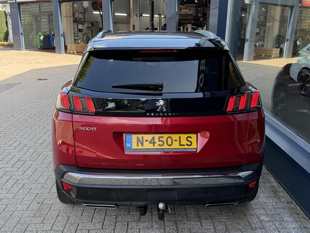 Peugeot 3008 1.2 Turbo 130 pk Automaat GT-Look | Afneembare Trekhaak | 4-seizoen Banden | Electrisch bedienbare Kofferklep | Stoelverwarming | Full-LED Koplampen | PDC voor en achter | Dode Hoek Bewaking |