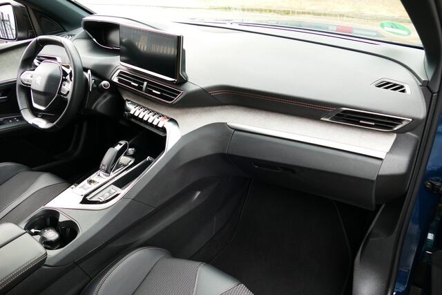 Peugeot 3008 1.2 130pk GT. Adap Cruise, Camera, Half Leer, Navi, 18"LMV, Haak 1400kg