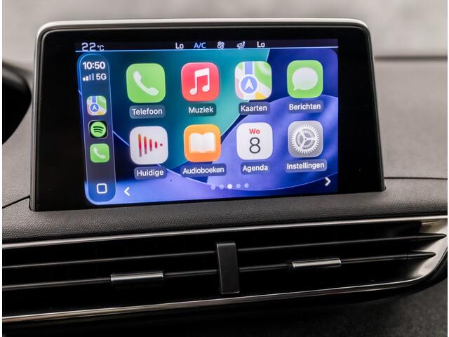 Peugeot 3008 1.2 PureTech Sport (APPLE CARPLAY, GROOT NAVI, 360 CAMERA, DRIVE MODE, GETINT GLAS, SPORTSTOELEN, LEDER, TREKHAAK, CRUISE, NIEUWSTAAT)