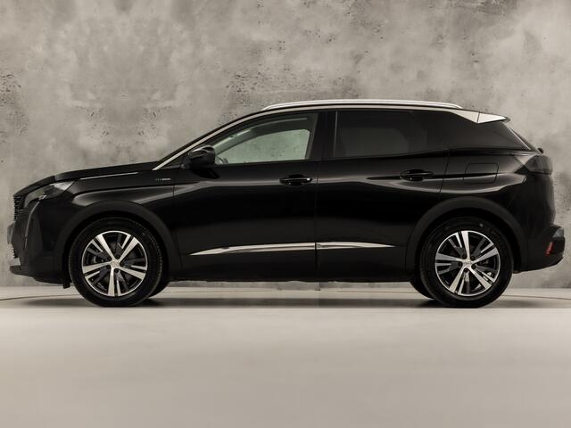 Peugeot 3008 1.6 HYbrid 225 Allure 225Pk Automaat (APPLE CARPLAY, GROOT NAVI, 360 CAMERA, LEDER, KEYLESS, SPORTSTOELEN, GETINT GLAS, LANE ASSIST, NIEUWSTAAT)