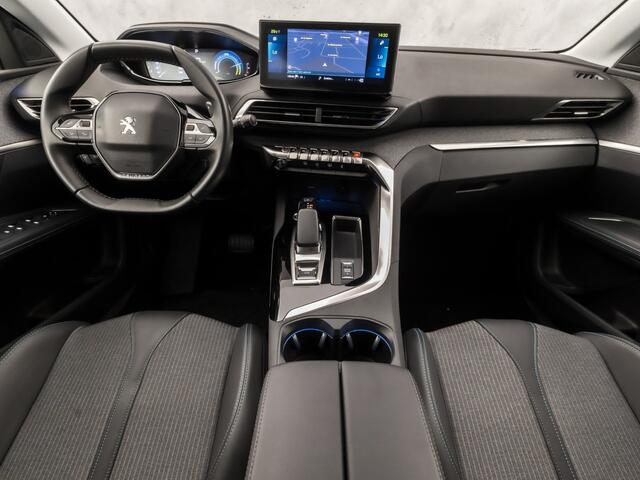 Peugeot 3008 1.6 HYbrid 225 Allure 225Pk Automaat (APPLE CARPLAY, GROOT NAVI, 360 CAMERA, LEDER, KEYLESS, SPORTSTOELEN, GETINT GLAS, LANE ASSIST, NIEUWSTAAT)