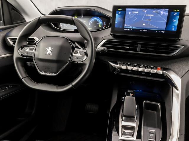 Peugeot 3008 1.6 HYbrid 225 Allure 225Pk Automaat (APPLE CARPLAY, GROOT NAVI, 360 CAMERA, LEDER, KEYLESS, SPORTSTOELEN, GETINT GLAS, LANE ASSIST, NIEUWSTAAT)