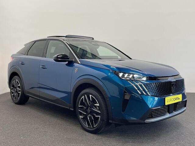 Peugeot 3008 1.2 Hybrid 136 e-DCS Aut. GT Exclusive Panoramadak Nappa leder + elektrische stoelen 360° Camera PDC VA Adaptive Cruise LED Matrix FOCAL Audio