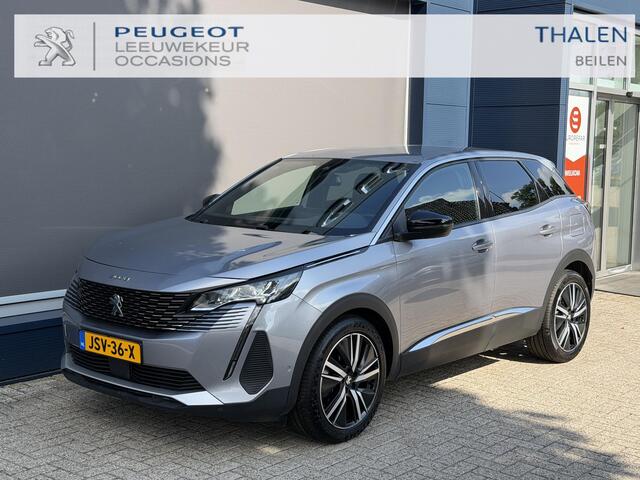 Peugeot 3008 1.6 HYbrid 180 PK Allure Pack Business | Automaat | Plug-In Hybride tot 50 KM Elektrisch | Navigatie | LED Verlichting | Climate Control | Dode Hoek Detectie | Adaptieve Cruise Control | Camera | Parkeersensoren V+A | 19" Lichtmetalen Velgen | Hoge Zitpos