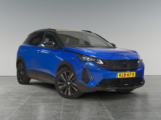 Peugeot 3008 GT Pack 1.6 HYbrid4 PHEV 300pk 4x4 e-EAT8 | SCHUIF/KANTELDAK | TREKHAAK | NAPPA LEDER | FOCAL HIFI | HANDSFREE A.KLEP | 360° CAMERA | NAVI | MASSAGE | AGR-STOELEN | BLACK PACK |