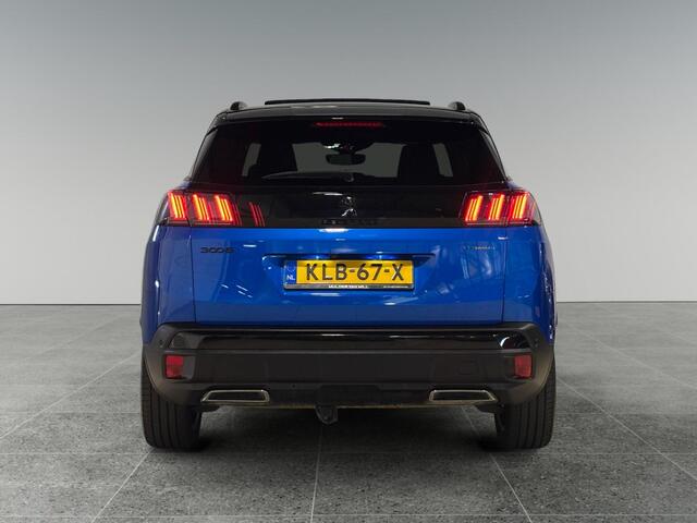 Peugeot 3008 GT Pack 1.6 HYbrid4 PHEV 300pk 4x4 e-EAT8 | SCHUIF/KANTELDAK | TREKHAAK | NAPPA LEDER | FOCAL HIFI | HANDSFREE A.KLEP | 360° CAMERA | NAVI | MASSAGE | AGR-STOELEN | BLACK PACK |