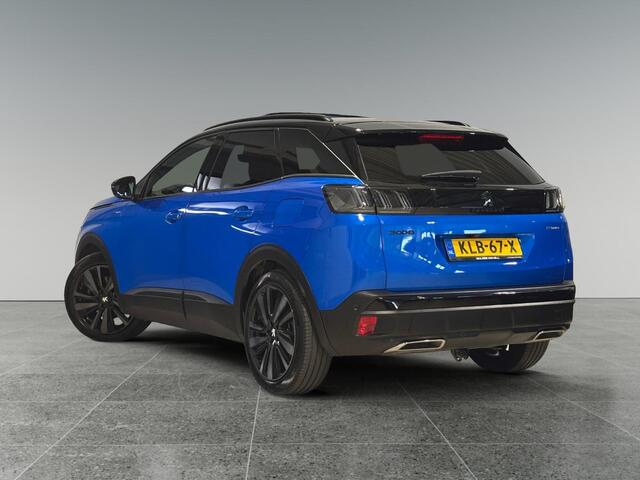 Peugeot 3008 GT Pack 1.6 HYbrid4 PHEV 300pk 4x4 e-EAT8 | SCHUIF/KANTELDAK | TREKHAAK | NAPPA LEDER | FOCAL HIFI | HANDSFREE A.KLEP | 360° CAMERA | NAVI | MASSAGE | AGR-STOELEN | BLACK PACK |