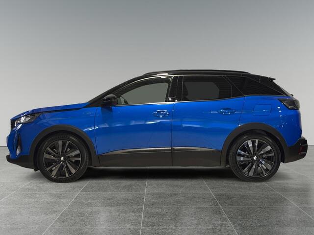Peugeot 3008 GT Pack 1.6 HYbrid4 PHEV 300pk 4x4 e-EAT8 | SCHUIF/KANTELDAK | TREKHAAK | NAPPA LEDER | FOCAL HIFI | HANDSFREE A.KLEP | 360° CAMERA | NAVI | MASSAGE | AGR-STOELEN | BLACK PACK |