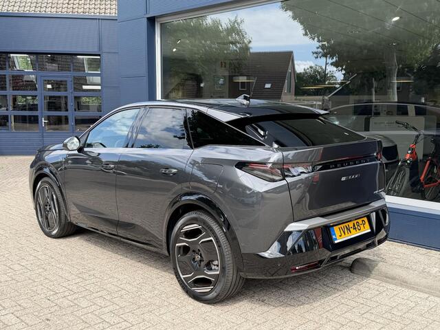 Peugeot 3008 e-3008 Launch Edition 325 PK Dual Motor 73 kWh | 8 Jaar Garantie | Nieuw Auto | 525 KM WLTP | Volledig Lederen Bekleding | Focal Audio | Panoramisch Schuifdak | LED Matrix Verlichting | Navigatie | 20" Lichtmetalen Velgen | 360 Graden Camera | Dode Hoek D