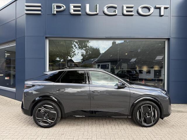 Peugeot 3008 e-3008 Launch Edition 325 PK Dual Motor 73 kWh | 8 Jaar Garantie | Nieuw Auto | 525 KM WLTP | Volledig Lederen Bekleding | Focal Audio | Panoramisch Schuifdak | LED Matrix Verlichting | Navigatie | 20" Lichtmetalen Velgen | 360 Graden Camera | Dode Hoek D