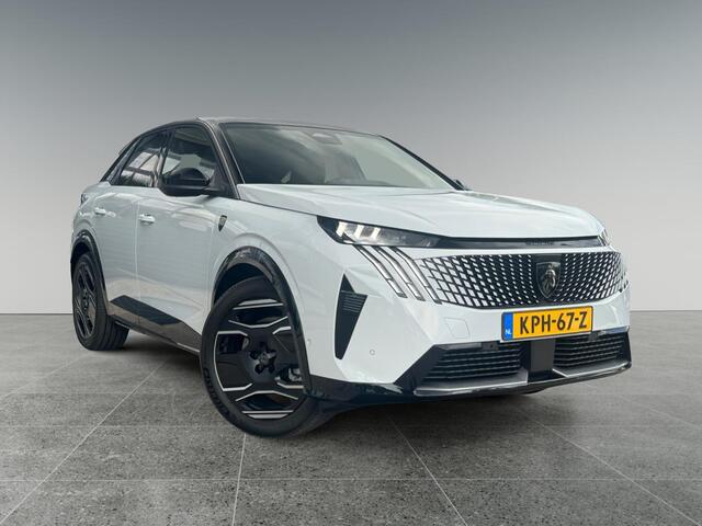 Peugeot 3008 e-3008 GT Exclusive EV 73kWh 210pk | LEDER | SCHUIF/KANTELDAK | 20'' LM-VELGEN | STOELVERW. + KOELING | ELEKTR. A.KLEP | 360° VISION PACK |