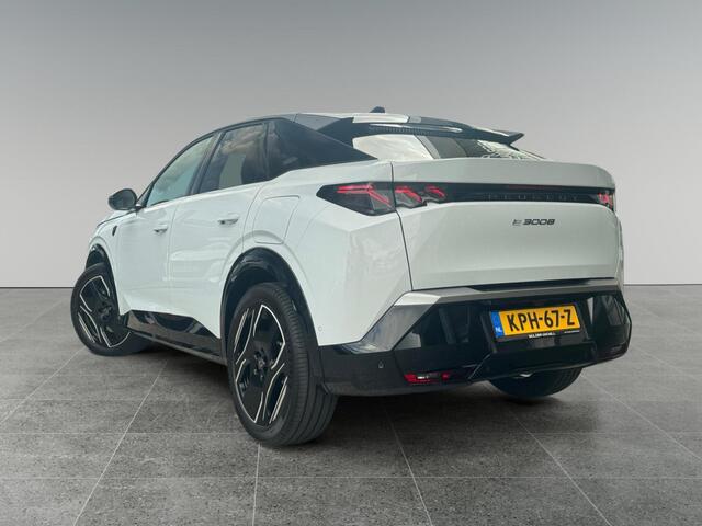 Peugeot 3008 e-3008 GT Exclusive EV 73kWh 210pk | LEDER | SCHUIF/KANTELDAK | 20'' LM-VELGEN | STOELVERW. + KOELING | ELEKTR. A.KLEP | 360° VISION PACK |