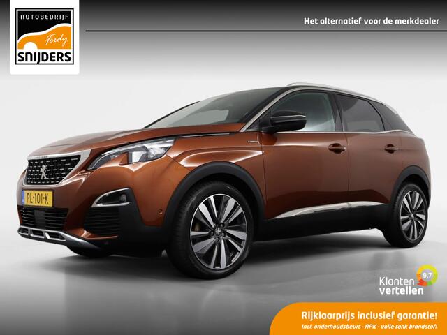 Peugeot 3008 1.2 PureTech GT Line 130 PK, Orig.NL - 100% Onderhouden | Trekhaak | Apple Car Play | Cruise | Leder | Camera - RIJKLAAR + BOVAG GARANTIE