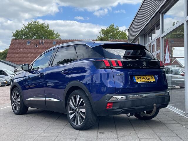 Peugeot 3008 1.2 PureTech Blue Lease Premium /Schuif-kanteldak/Clima/Cruise/DAB/Trekhaak/Onderhoudshistorie/2017/
