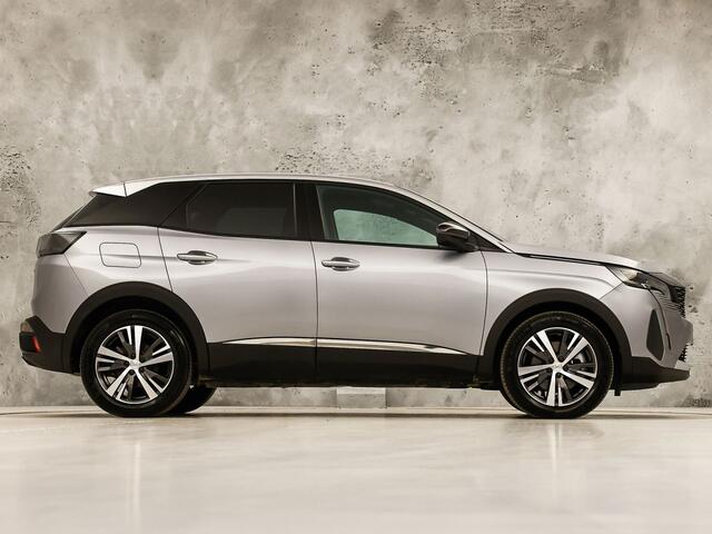 Peugeot 3008 1.6 HYbrid 225 Allure Sport 225Pk Automaat (APPLE CARPLAY, GROOT NAVI, 360 CAMERA, SPORTSTOELEN, LEDER, KEYLESS, GETINT GLAS, LANE ASSIST, NIEUWSTAAT)
