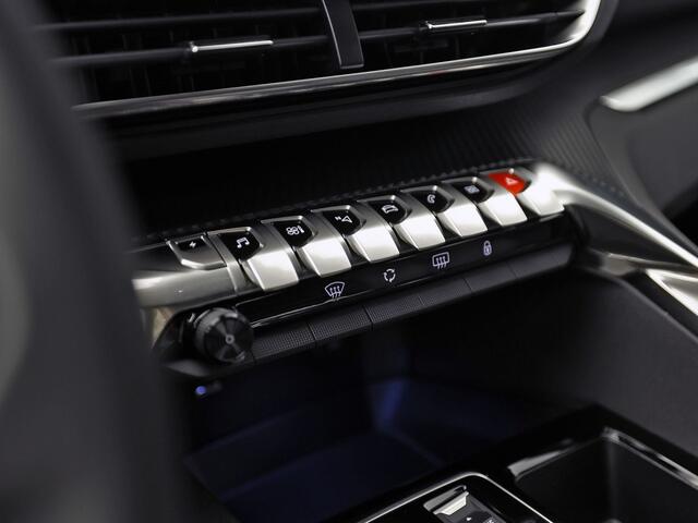 Peugeot 3008 1.6 HYbrid 225 Allure Sport 225Pk Automaat (APPLE CARPLAY, GROOT NAVI, 360 CAMERA, SPORTSTOELEN, LEDER, KEYLESS, GETINT GLAS, LANE ASSIST, NIEUWSTAAT)