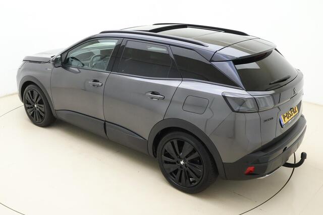 Peugeot 3008 1.6 HYbrid4 300 Blue Lease GT | Trekhaak | Cruise control adaptief | Climate control | Unieke lederen bekleding |