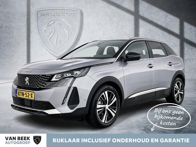Peugeot 3008 Hybrid 145 pk Automaat GT | Adaptieve Cruise control | Elektrische kofferklep | Stoelverwarming |