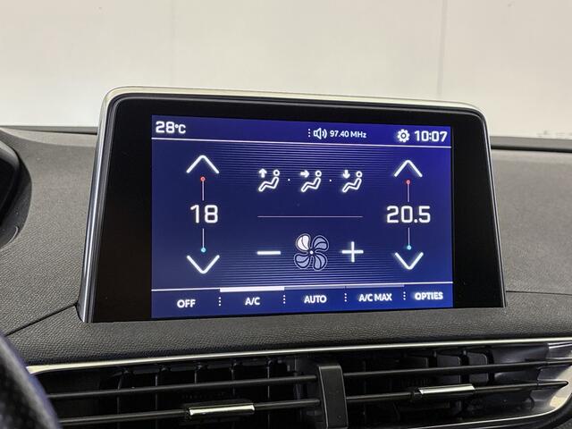Peugeot 3008 BWJ 2018 | 1.6T 165PK GT Line AUTOMAAT | CLIMA | NAVI | LEDER/STOF | STOELVERW | TWO TONE | CARPLAY | PDC 2X | 18'' LMV