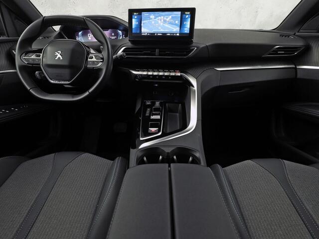 Peugeot 3008 1.6 HYbrid 225 Allure Sport 225Pk Automaat (APPLE CARPLAY, GROOT NAVI, 360 CAMERA, GETINT GLAS, SPORTSTOELEN, LEDER, ZWART HEMEL, LANE ASSIST, NIEUWSTAAT)