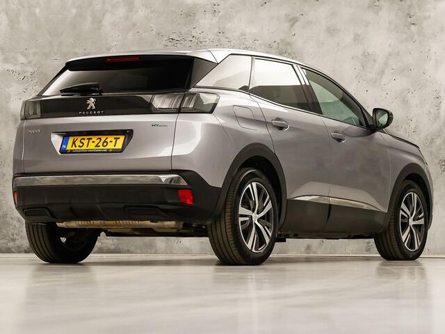Peugeot 3008 1.6 HYbrid 225 Allure Sport 225Pk Automaat (APPLE CARPLAY, GROOT NAVI, 360 CAMERA, LEDER, SPORTSTOELEN, KEYLESS, GETINT GLAS, ZWART HEMEL, NIEUWSTAAT)