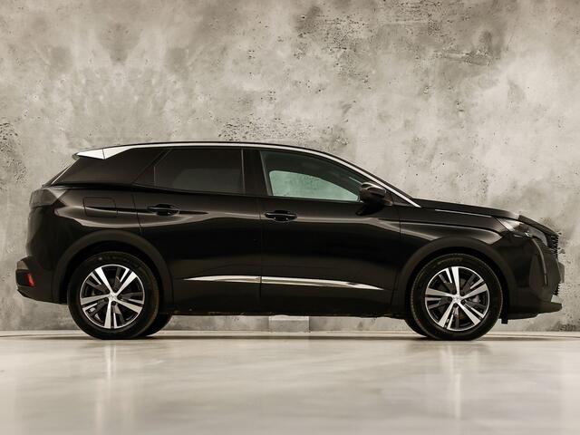 Peugeot 3008 1.6 HYbrid 225 Allure Sport 225Pk Automaat (APPLE CARPLAY, GROOT NAVI, 99% SOH, 360 CAMERA, LEDER, SPORTSTOELEN, ZWART HEMEL, GETINT GLAS, NIEUWSTAAT)