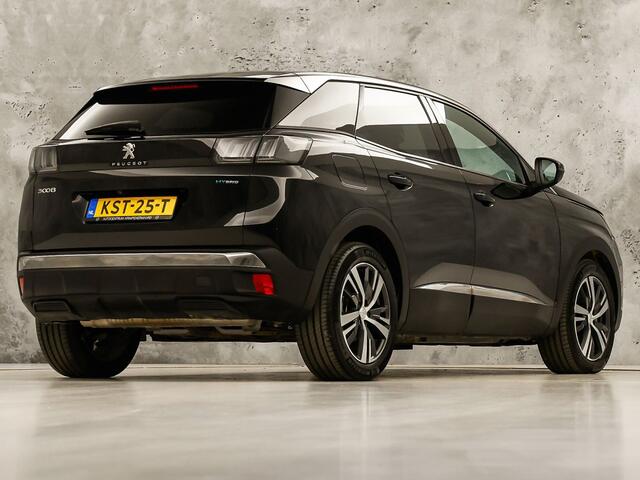 Peugeot 3008 1.6 HYbrid 225 Allure Sport 225Pk Automaat (APPLE CARPLAY, GROOT NAVI, 99% SOH, 360 CAMERA, LEDER, SPORTSTOELEN, ZWART HEMEL, GETINT GLAS, NIEUWSTAAT)