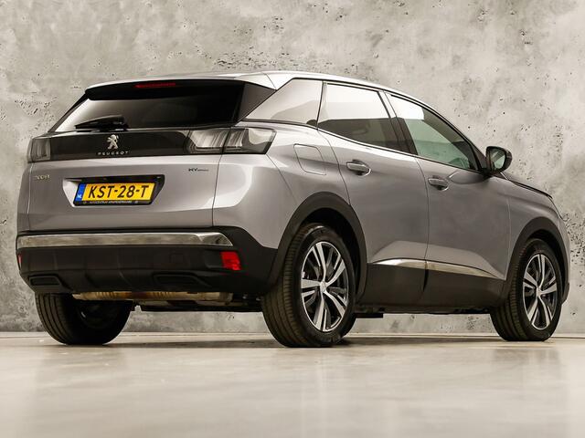 Peugeot 3008 1.6 HYbrid 225 Allure Sport 225Pk Automaat (APPLE CARPLAY, GROOT NAVI, KEYLESS, LEDER, 360 CAMERA, SPORTSTOELEN, ZWART HEMEL, GETINT GLAS, NIEUWSTAAT)