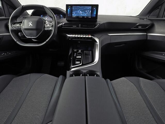 Peugeot 3008 1.6 HYbrid 225 Allure Sport 225Pk Automaat (APPLE CARPLAY, GROOT NAVI, KEYLESS, LEDER, 360 CAMERA, SPORTSTOELEN, ZWART HEMEL, GETINT GLAS, NIEUWSTAAT)
