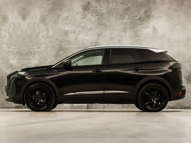 Peugeot 3008 1.6 HYbrid 225 Allure Blacksport 225Pk Automaat (APPLE CARPLAY, SOH 94,7%, BLACK PACK, GROOT NAVI, 360 CAMERA, SPORTSTOELEN, KEYLESS, LANE ASSIST, NIEUWE APK, NIEUWSTAAT)