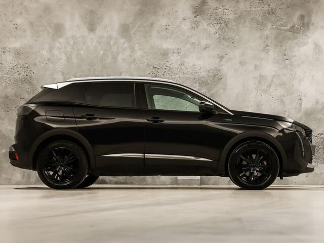 Peugeot 3008 1.6 HYbrid 225 Allure Blacksport 225Pk Automaat (APPLE CARPLAY, SOH 94,7%, BLACK PACK, GROOT NAVI, 360 CAMERA, SPORTSTOELEN, KEYLESS, LANE ASSIST, NIEUWE APK, NIEUWSTAAT)