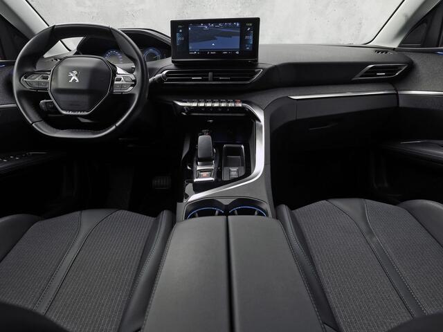Peugeot 3008 1.6 HYbrid 225 Allure Blacksport 225Pk Automaat (APPLE CARPLAY, SOH 94,7%, BLACK PACK, GROOT NAVI, 360 CAMERA, SPORTSTOELEN, KEYLESS, LANE ASSIST, NIEUWE APK, NIEUWSTAAT)
