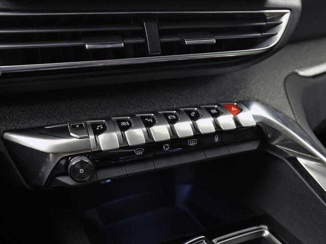 Peugeot 3008 1.6 HYbrid 225 Allure Blacksport 225Pk Automaat (APPLE CARPLAY, SOH 94,7%, BLACK PACK, GROOT NAVI, 360 CAMERA, SPORTSTOELEN, KEYLESS, LANE ASSIST, NIEUWE APK, NIEUWSTAAT)