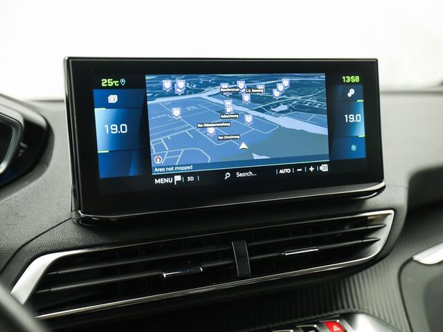 Peugeot 3008 1.6 HYbrid 225 Allure Sport 225Pk Automaat (APPLE CARPLAY, GROOT NAVI, 360 CAMERA, LEDER, SPORTSTOELEN, ZWART HEMEL, KEYLESS, GETINT GLAS, NIEUWSTAAT)