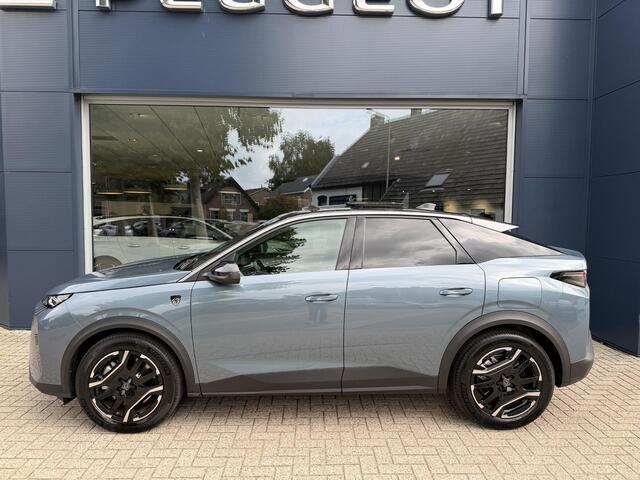 Peugeot 3008 1.6 plug-in Hybrid 195 GT | Afneembare trekhaak 1550 KG | Tot 8 jaar Garantie | Stekkerhybride tot 85 KM Elektrisch Rijden | Panorama/Schuif-Kanteldak | Luxe Alcantara & Leder Interieur met Massage | Achteruitrij-Camera | Navigatie | Adaptieve Cruise Control | Elektrische Kofferklep | Stoel- & Stuurverwarming | 19" Lichtemetalen Velgen | Parkeersensoren V+A | Full LED Verlichting | Keyless Entry |
