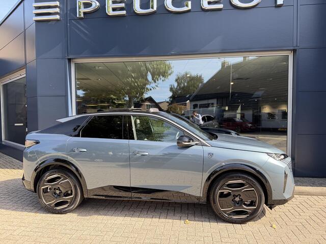 Peugeot 3008 e-3008 Launch Edition 325 Dual Motor 73 kWh | 8 Jaar Garantie | Nieuw Auto | Volledig Lederen Bekleding | Focal Audio | Panoramisch Schuifdak | LED Matrix Verlichting | Navigatie | 20" Lichtmetalen Velgen | 360 Graden Camera | Dode Hoek Detectie | Adaptieve Cruise Control | Stoelverwarming + Massage + Ventilatie | Hoge Zitpositie |