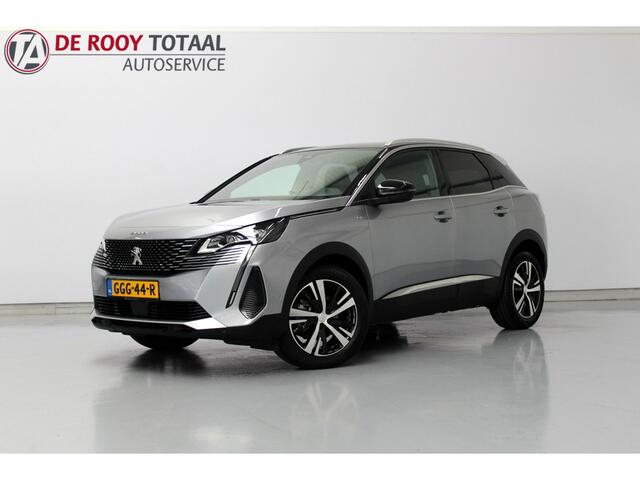 Peugeot 3008 1.2 PureTech GT 131PK | 9.000KM!!! | AUTOMAAT | RIJKLAAR | ELEC-ACHTERKLEP | DEELS LEER | CARPLAY
