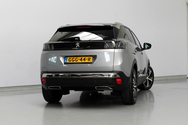 Peugeot 3008 1.2 PureTech GT 131PK | 9.000KM!!! | AUTOMAAT | RIJKLAAR | ELEC-ACHTERKLEP | DEELS LEER | CARPLAY