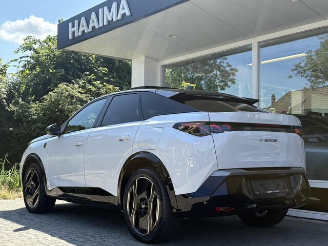 Peugeot 3008 e-3008 GT 73 kWh | NIEUW | 16% bijtelling tot € 30.000 | WLTP tot 526km | 160kW snelladen | Schuif-/kanteldak | Stoel- & stuurverwarming | Elektr. achterklep | Adaptieve Cruise Control | Navi