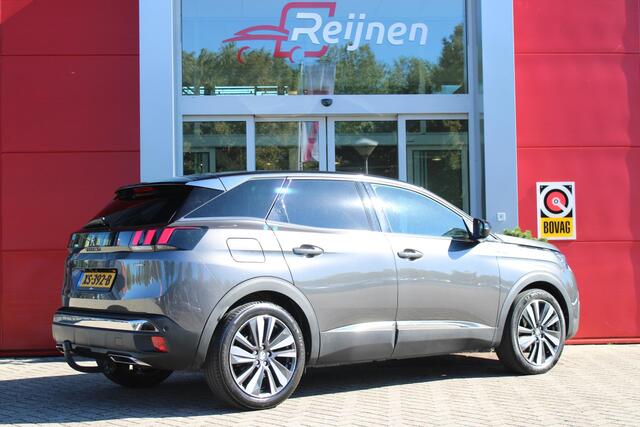 Peugeot 3008 1.6 180PK AUTOMAAT GT LINE | NAVIGATIE | CAMERA | APPLE CARPLAY/ANDROID AUTO | CLIMATE CONTROL | CRUISE CONTROL | FULL LED KOPLAMPEN | MISTLAMPEN VOOR | AFNEEMBARE TREKHAAK | 19" LICHTMETALEN VELGEN |