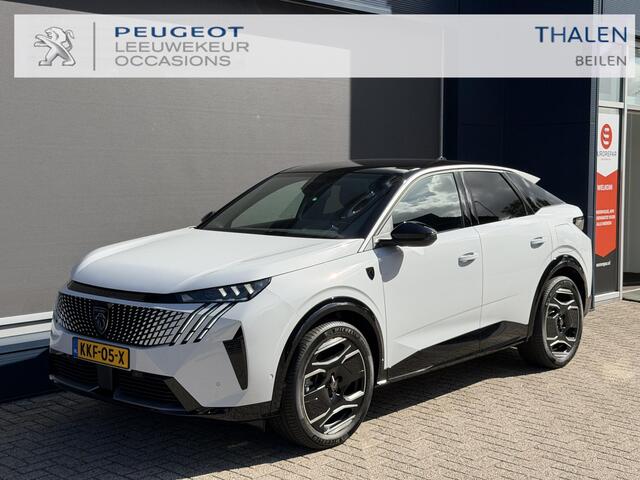 Peugeot 3008 e-3008 GT Long Range 230 97 kWh | Nieuwe Auto | Tot 8 jaar Garantie | 700 KM WLTP | Stoel & Stuurverwarming | LED Matrix Verlichting | Navigatie | 20" Lichtmetalen Velgen | 360 Graden Camera | Dode Hoek Detectie | Adaptieve Cruise Control | Hoge Zitpositie | Warmtepomp |