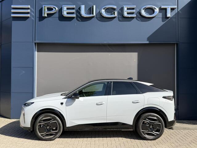 Peugeot 3008 e-3008 GT Long Range 230 97 kWh | Nieuwe Auto | Tot 8 jaar Garantie | 700 KM WLTP | Stoel & Stuurverwarming | LED Matrix Verlichting | Navigatie | 20" Lichtmetalen Velgen | 360 Graden Camera | Dode Hoek Detectie | Adaptieve Cruise Control | Hoge Zitpositie | Warmtepomp |