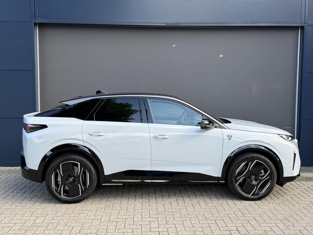 Peugeot 3008 e-3008 GT Long Range 230 97 kWh | Nieuwe Auto | Tot 8 jaar Garantie | 700 KM WLTP | Stoel & Stuurverwarming | LED Matrix Verlichting | Navigatie | 20" Lichtmetalen Velgen | 360 Graden Camera | Dode Hoek Detectie | Adaptieve Cruise Control | Hoge Zitpositie | Warmtepomp |