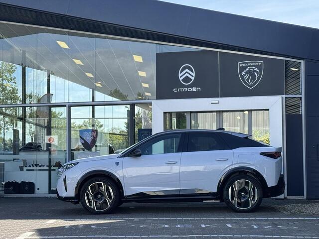 Peugeot 3008 e-3008 GT 73 kWh | NIEUW | 16% bijtelling tot € 30.000 | WLTP tot 526km | 160kW snelladen | Schuif-/kanteldak | Stoel- & stuurverwarming | Elektr. achterklep | Adaptieve Cruise Control | Navi