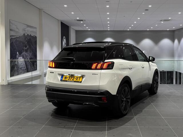 Peugeot 3008 1.6 HYbrid 225 GT Automaat | Climate Control | Elek. Schuif / Kantel Dak | Elek. Kofferklep | Voorstoelen Verwarmd | Full Map Navigatie | Apple Carplay / Android Auto | Camera | Parkeersensoren